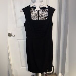 White House Black Market Black Midi Dress - sz10 (P25)